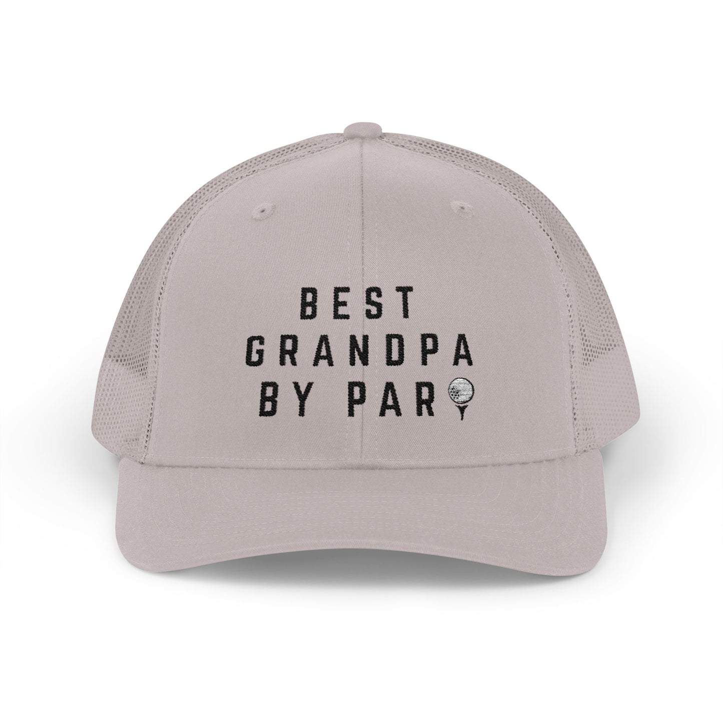 Best Grandpa by Par - Snapback Trucker Cap embroidered