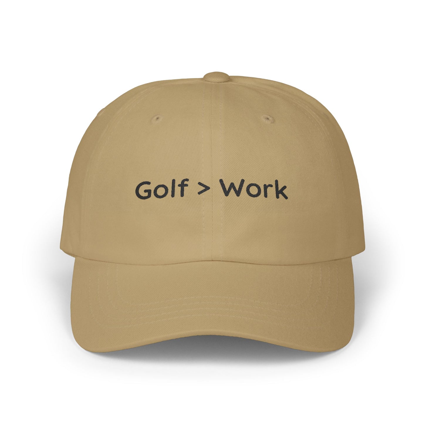 GOLF > WORK Golf Dad Cap Embroidered