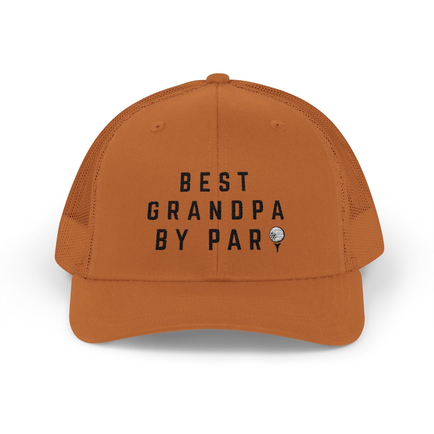 Best Grandpa by Par - Snapback Trucker Cap embroidered