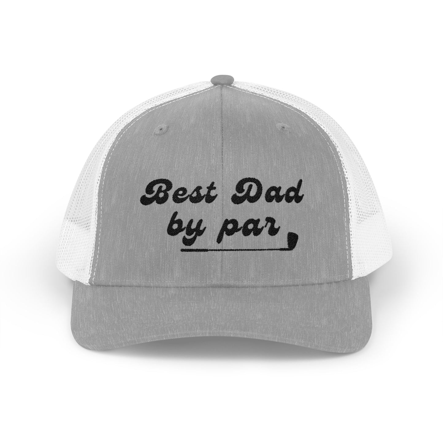 Best Dad by Par - Snapback Trucker Cap embroidered