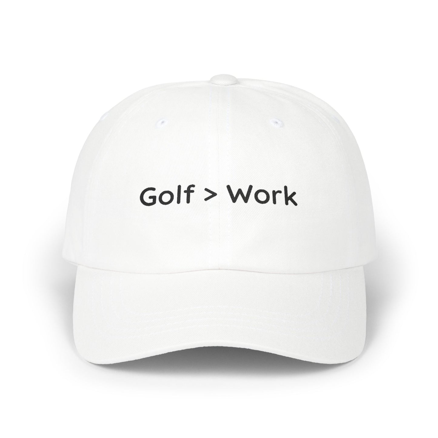 GOLF > WORK Golf Dad Cap Embroidered