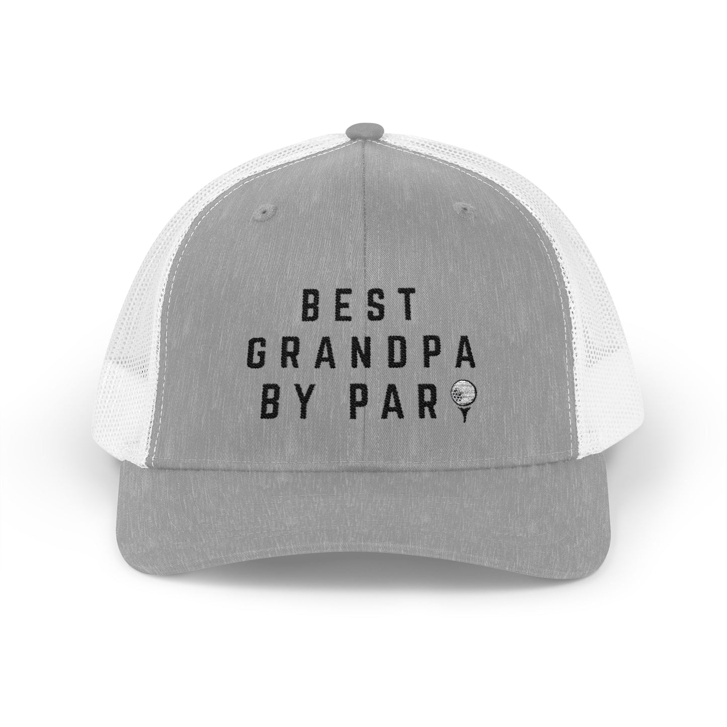 Best Grandpa by Par - Snapback Trucker Cap embroidered
