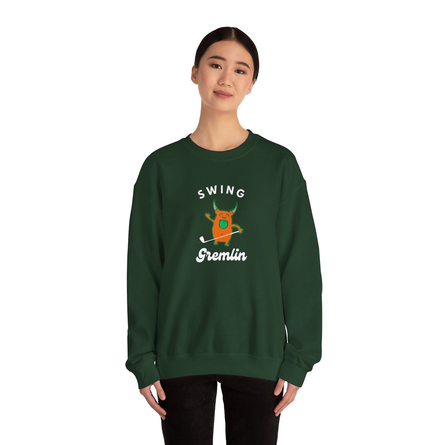 GREMLIN GOLFER Unisex Heavy Blend™ Crewneck Sweatshirt