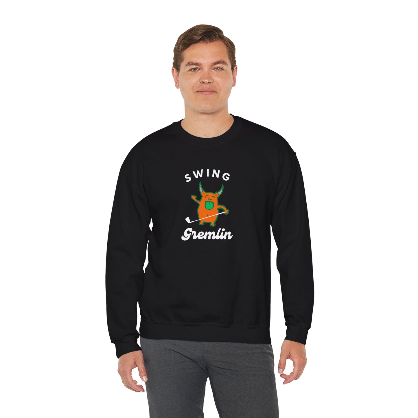 GREMLIN GOLFER Unisex Heavy Blend™ Crewneck Sweatshirt