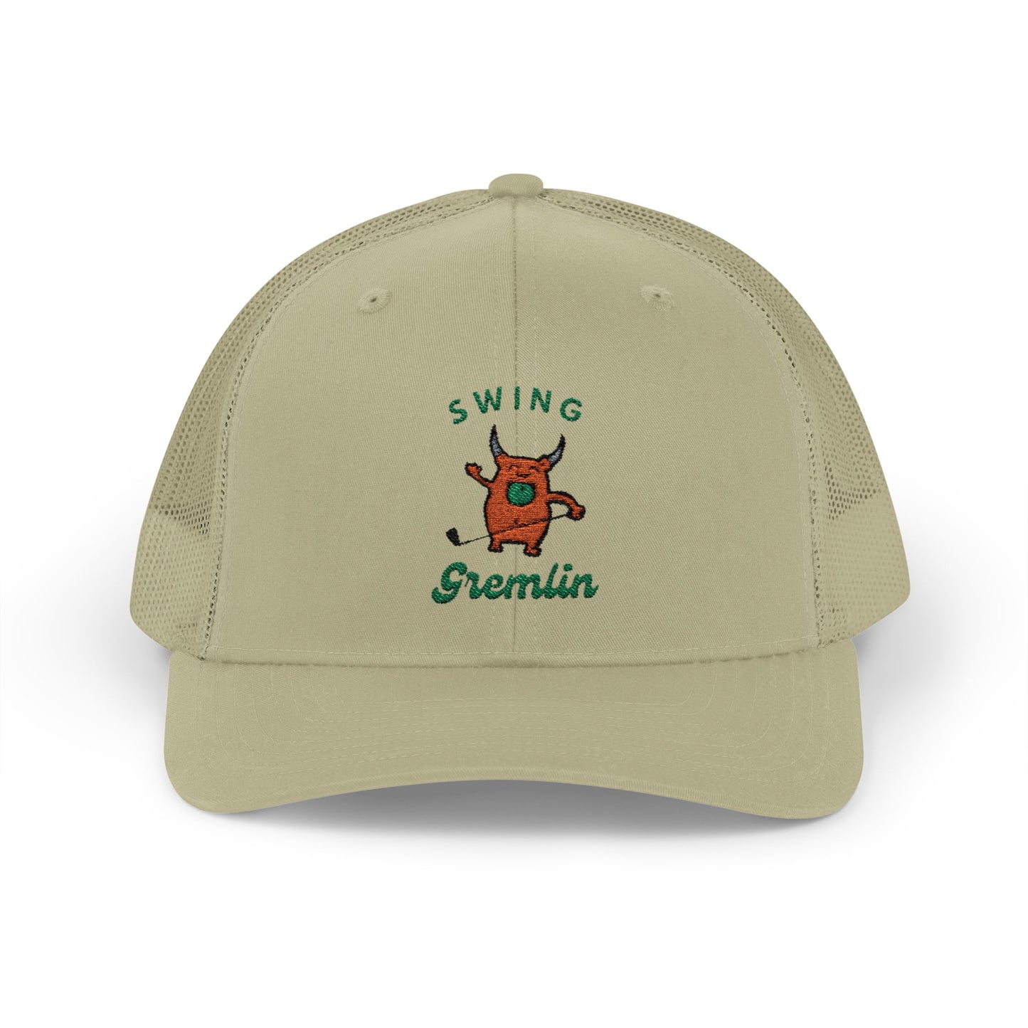 GREMLIN GOLFER Snapback Trucker Cap Embroidered
