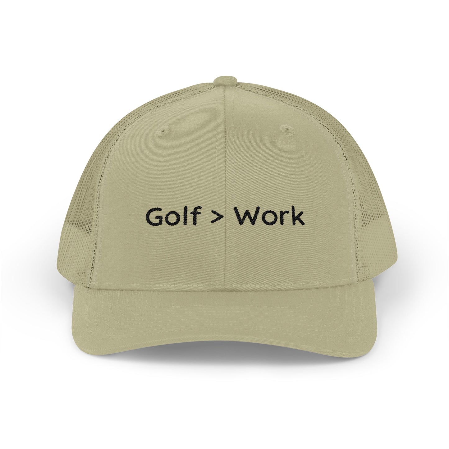 Golf > Work Snapback Trucker Cap Embroidered