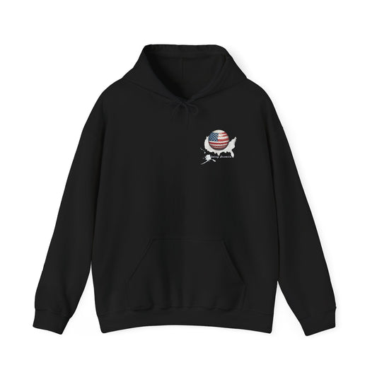 USA FLAG Golf Hooded Sweatshirt