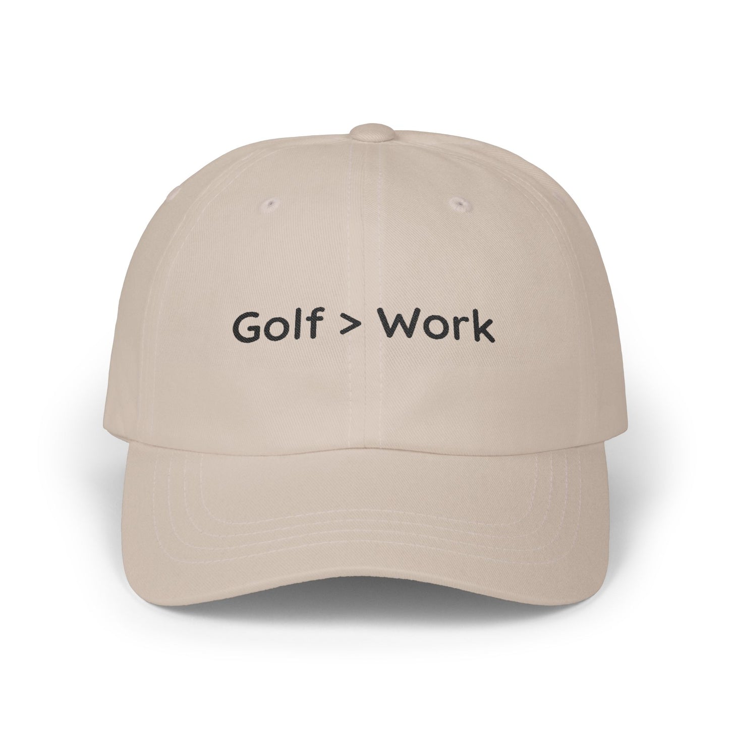 GOLF > WORK Golf Dad Cap Embroidered