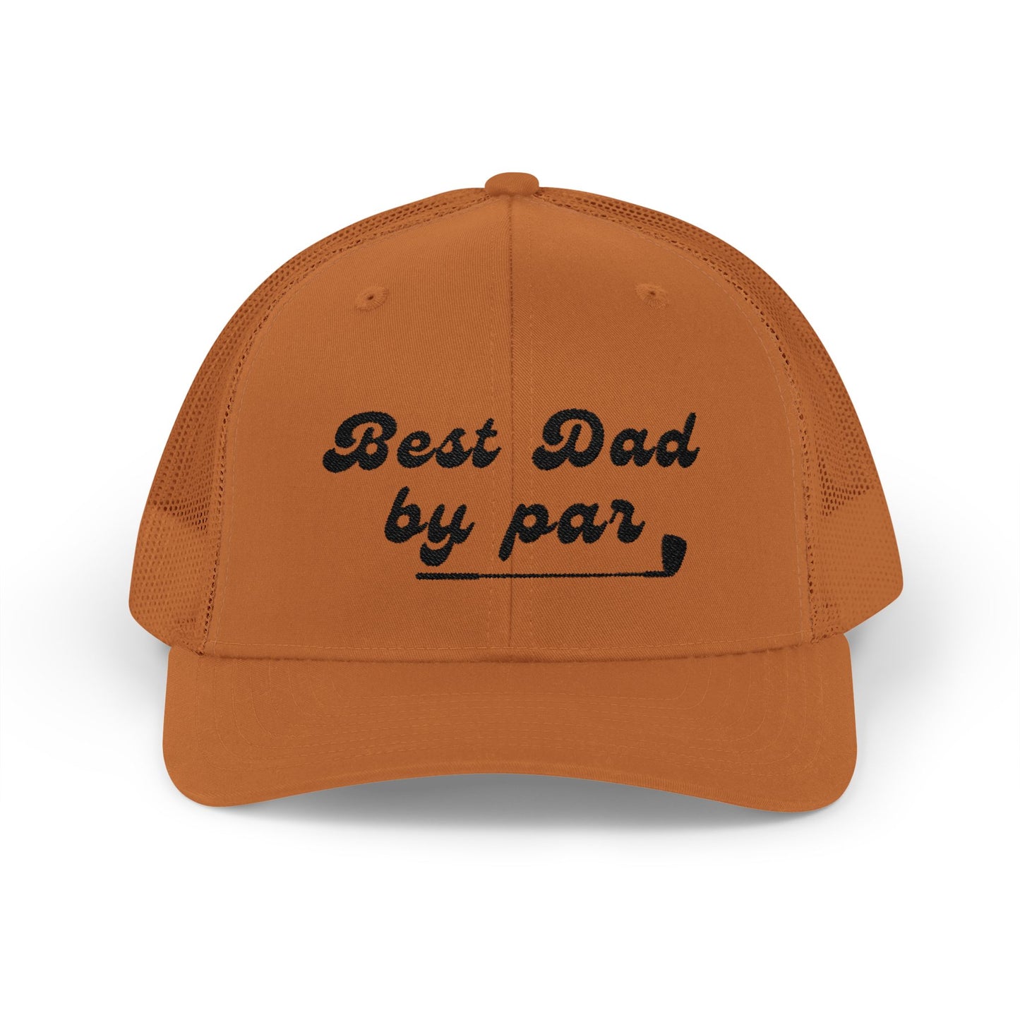Best Dad by Par - Snapback Trucker Cap embroidered