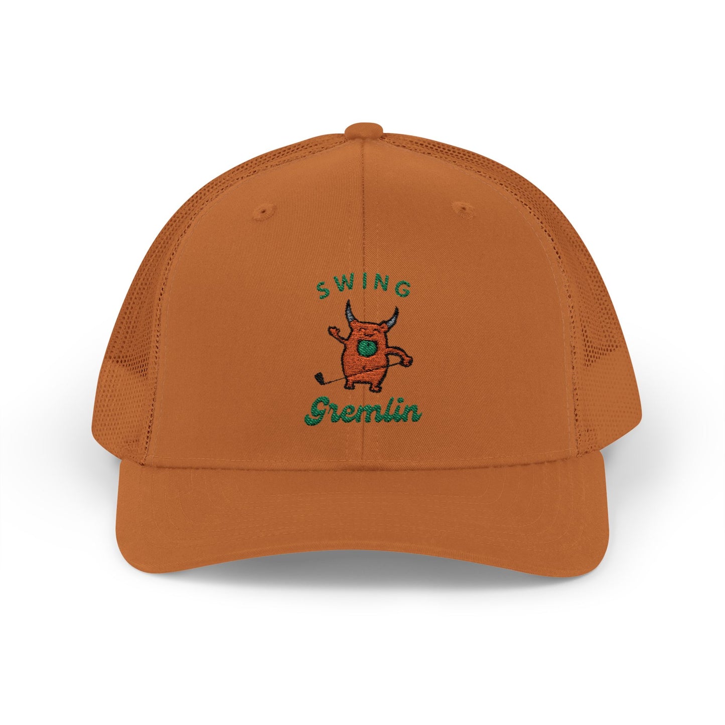 GREMLIN GOLFER Snapback Trucker Cap Embroidered
