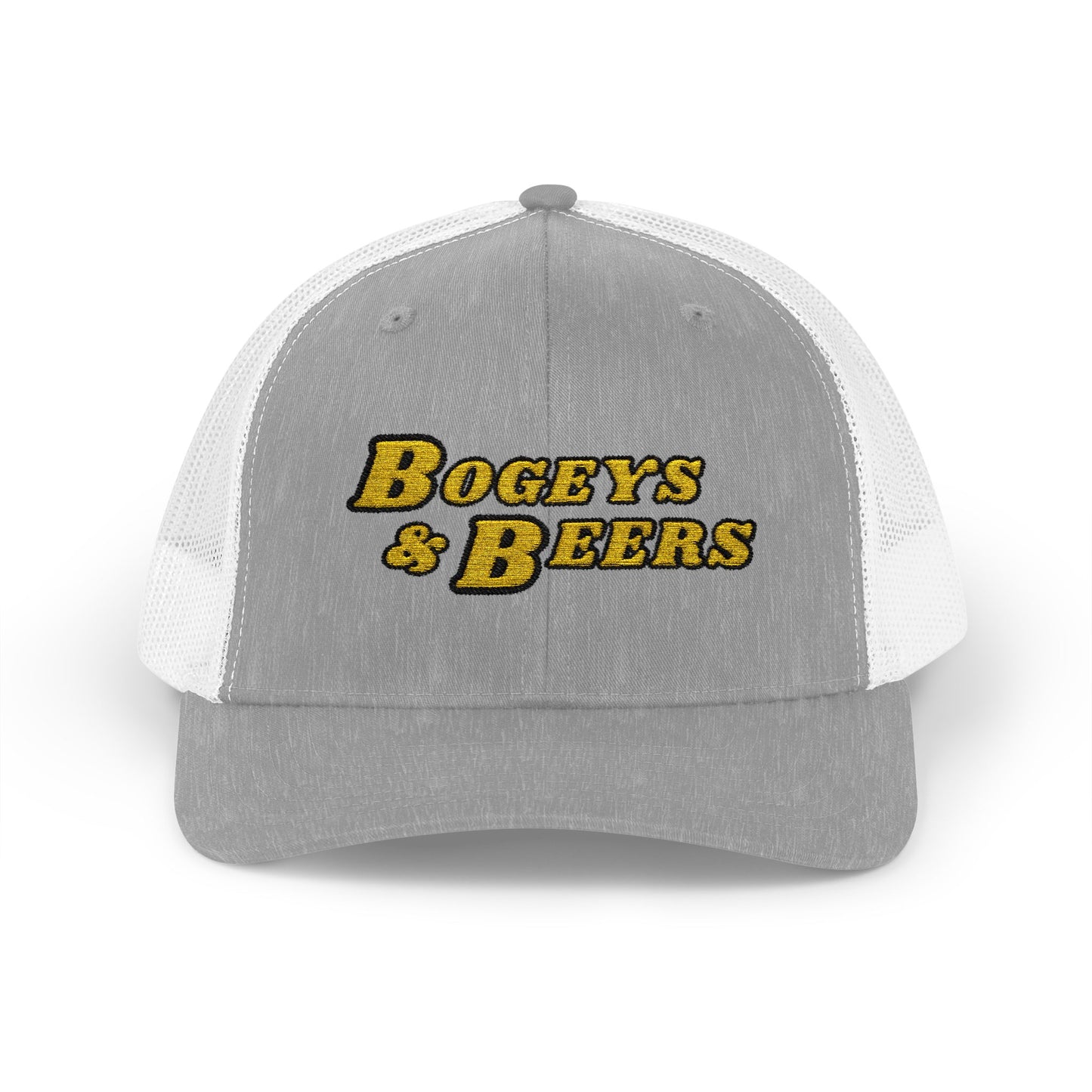 Bogeys & Beers Snapback Trucker Cap Embroidered