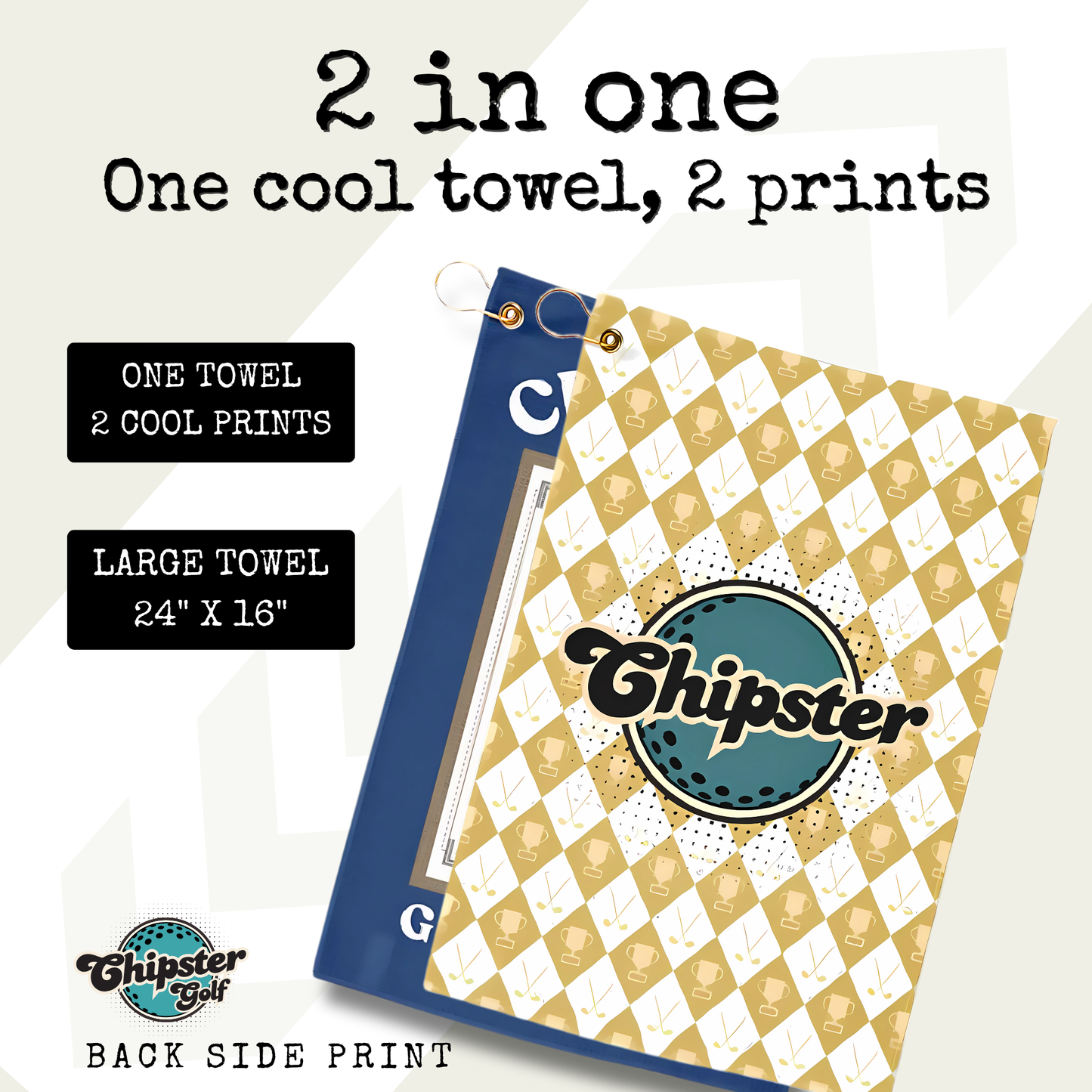 Golf Tan Lines Towel