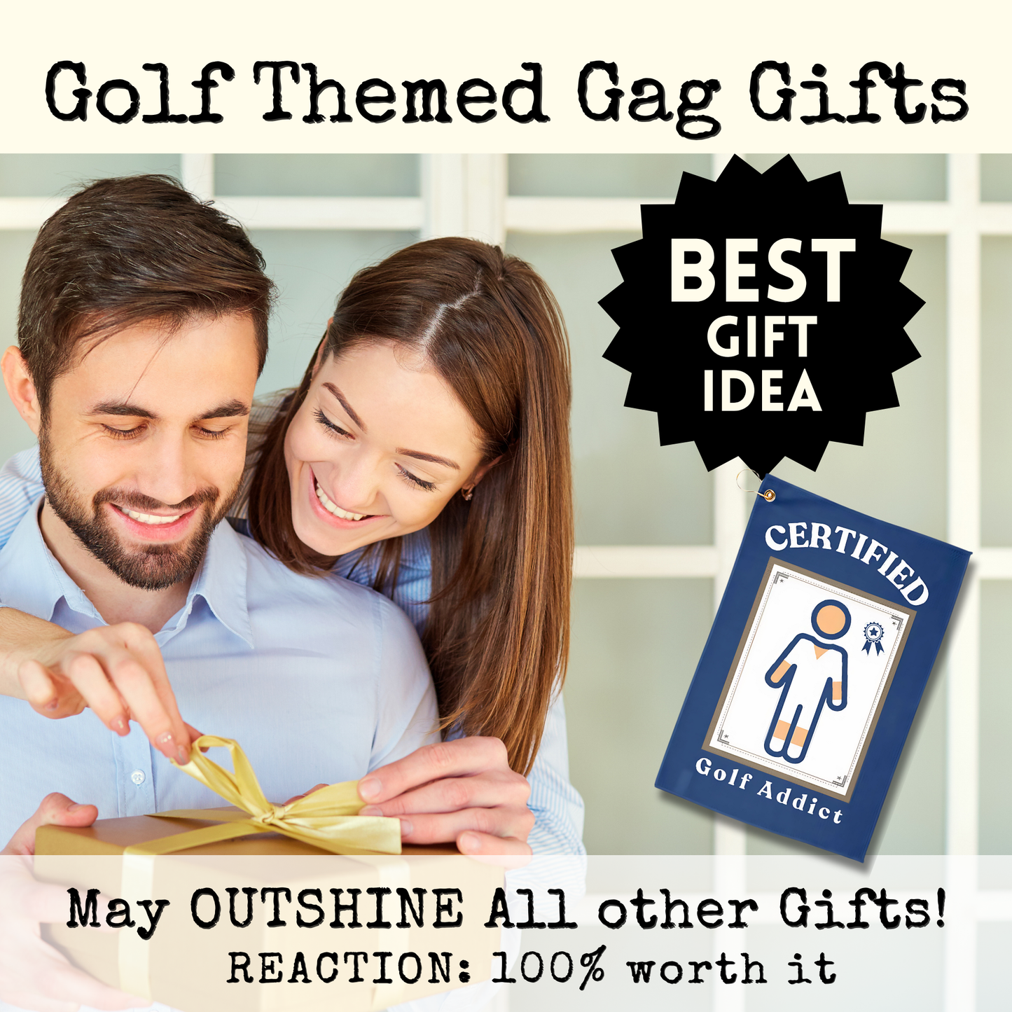 Golf Tan Lines Towel