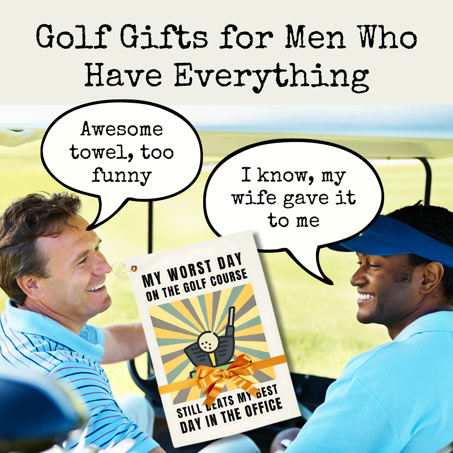Office Golf Towel