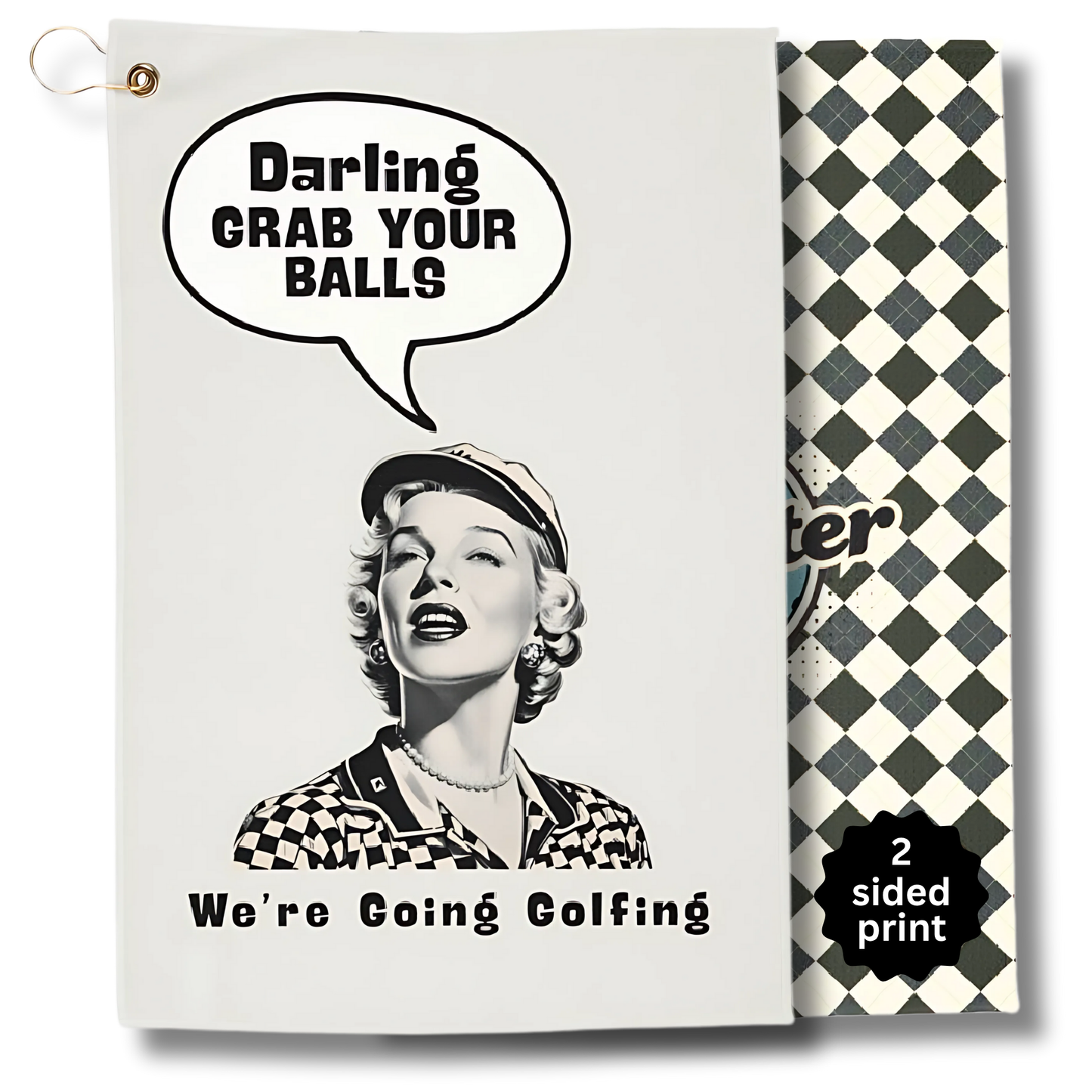Darling Golf Towel