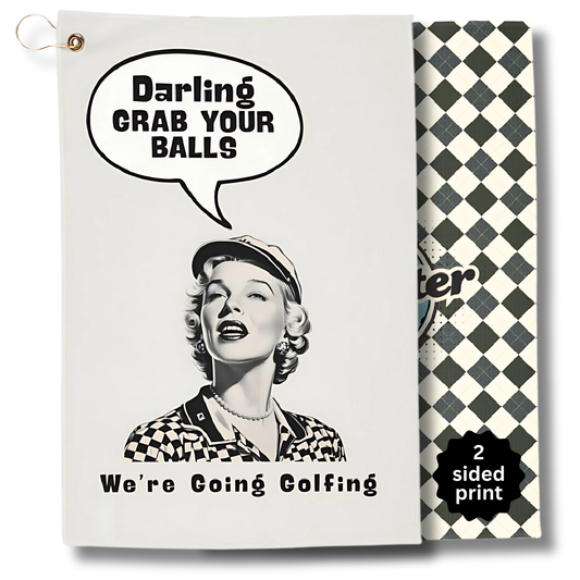 Darling Golf Towel